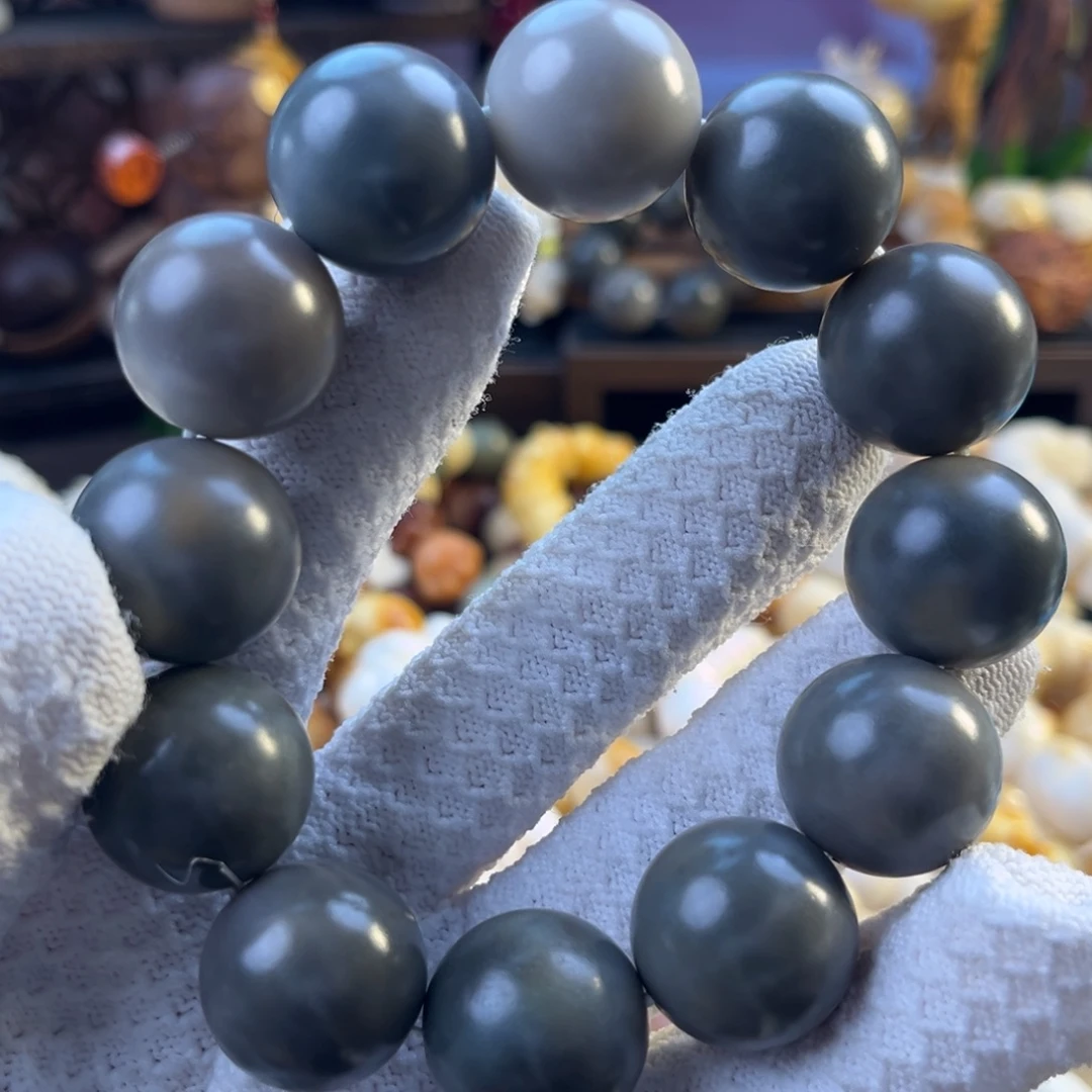 手串菩提根/象牙果-高品菩提-风化色阴皮子