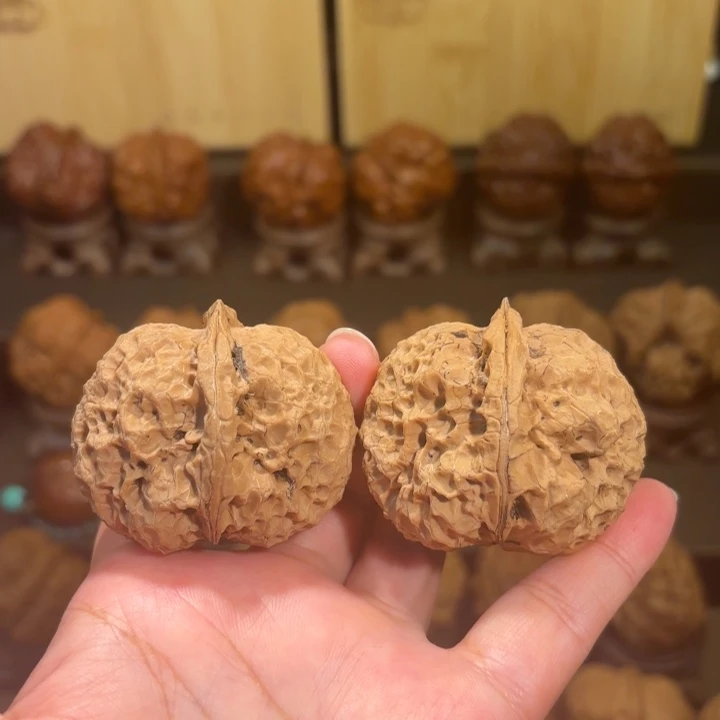 吊坠文玩核桃玉溪元宝46