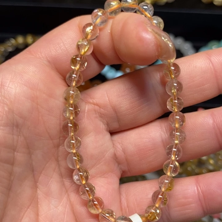 手链水晶未镶嵌天然钛晶