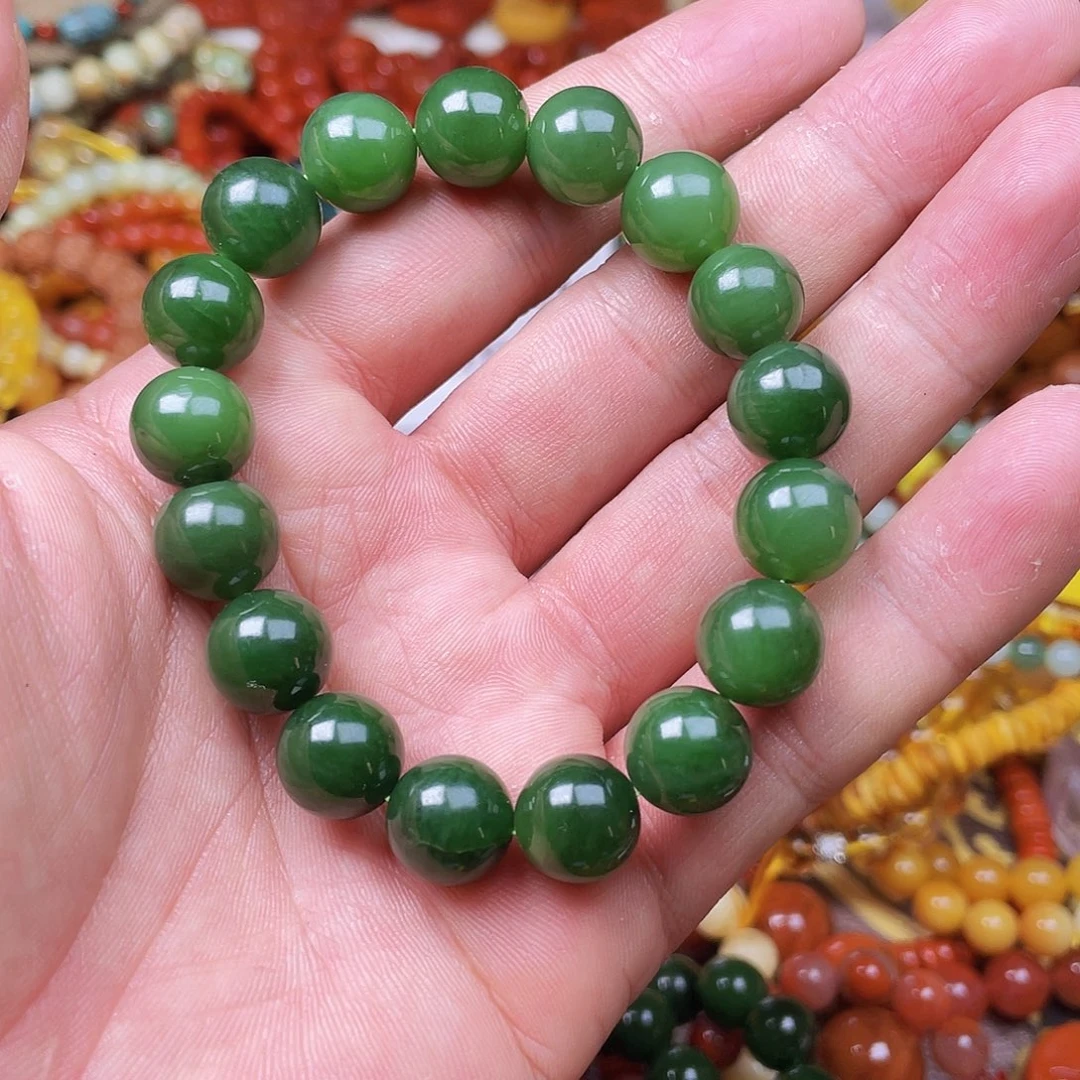 和田玉（糖玉）手链未镶嵌向*45334