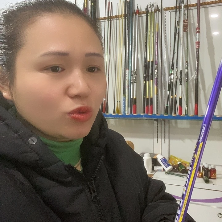 微瑕处理1.3米短节抄网竿
