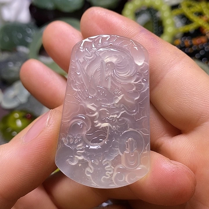 岫玉未镶嵌岫玉挂件