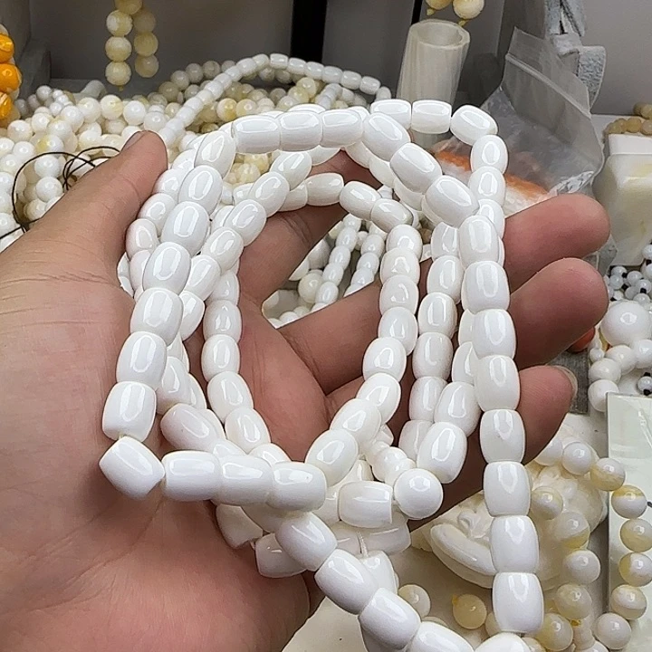 大果紫檀（缅甸花梨）定型珠108颗脖挂