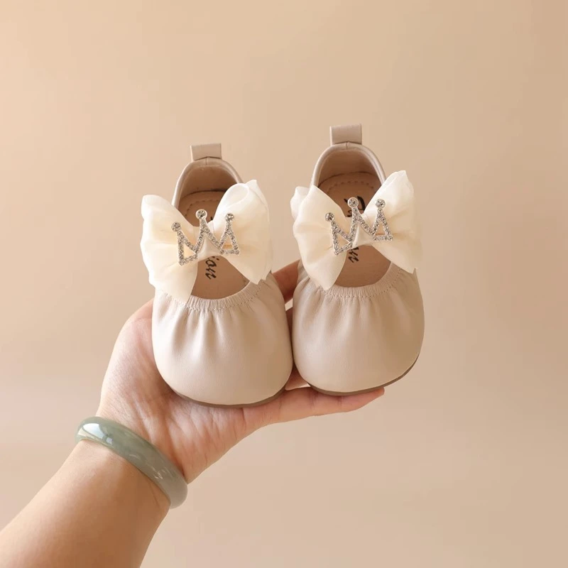 女宝宝鞋子婴儿软底学步鞋女宝周岁单鞋小皮鞋1一2岁半女童公主鞋