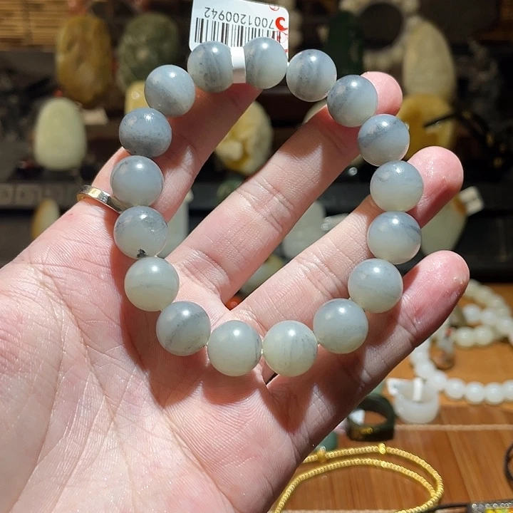 颈饰未镶嵌和田玉手串p p