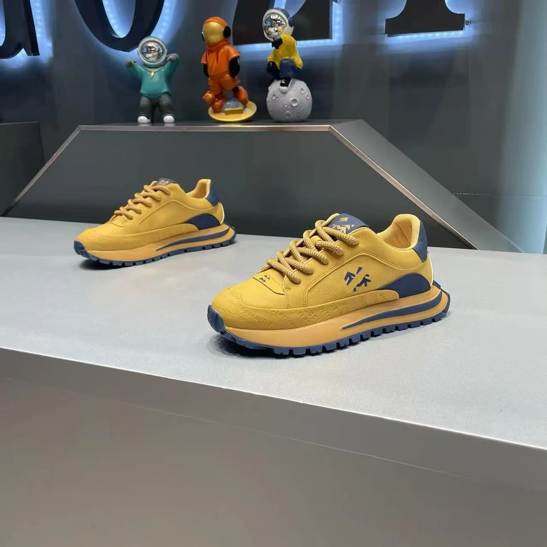 厚底增高2025秋季新款男士休闲百搭潮流透气时尚潮鞋舒适