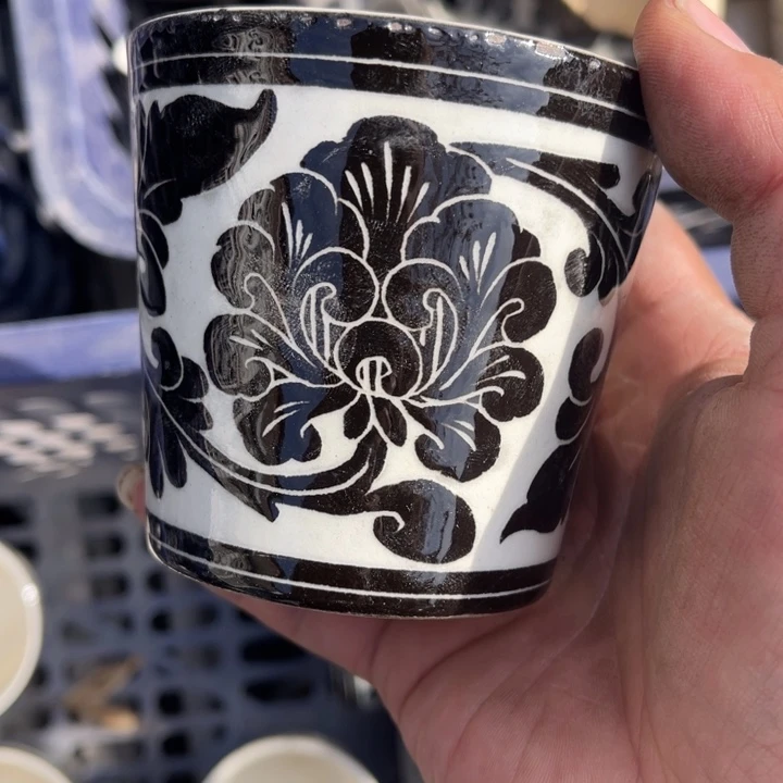 海***哥瓷其他剃刻杯子两瑕疵品