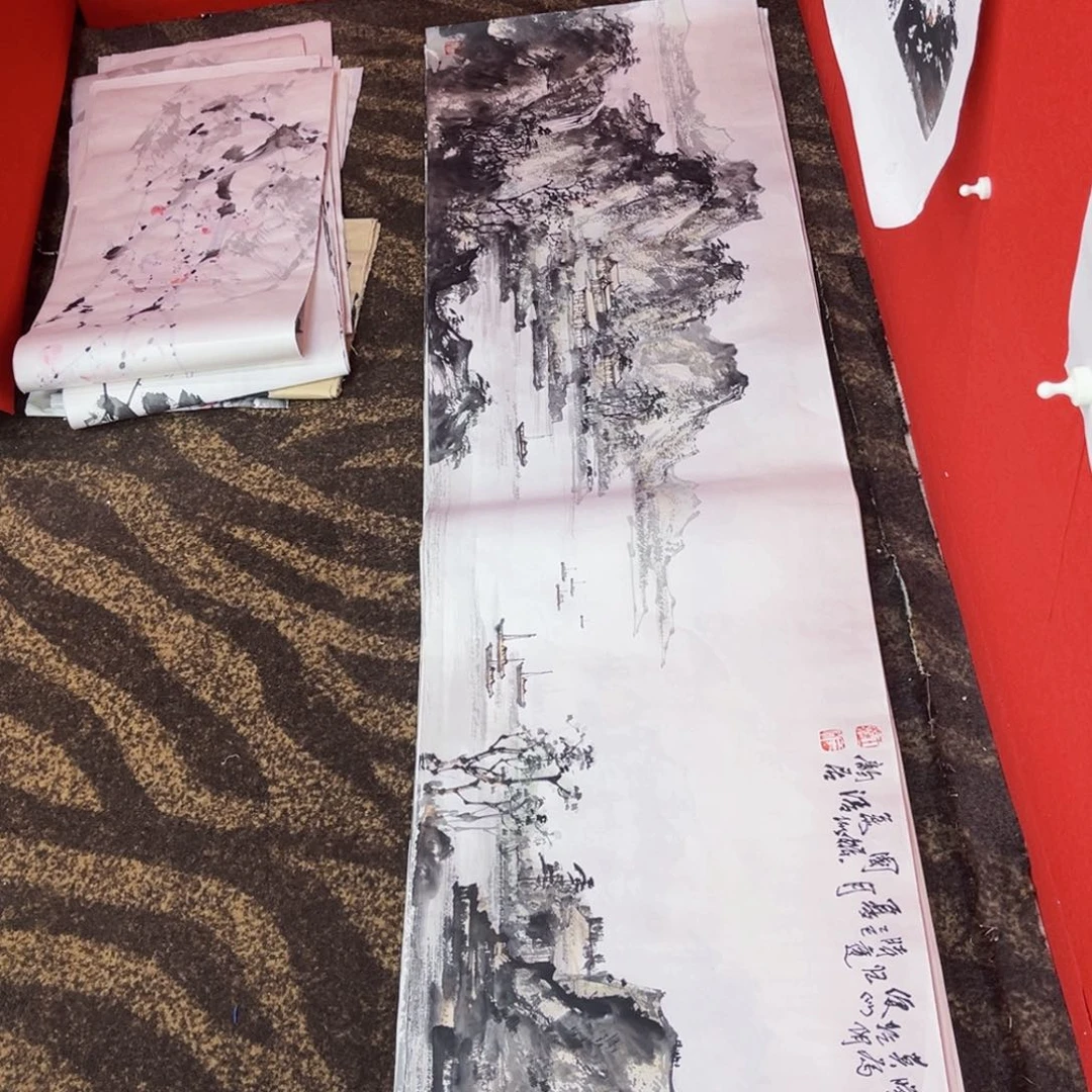 菜***羊国画绘画绘画绘画
