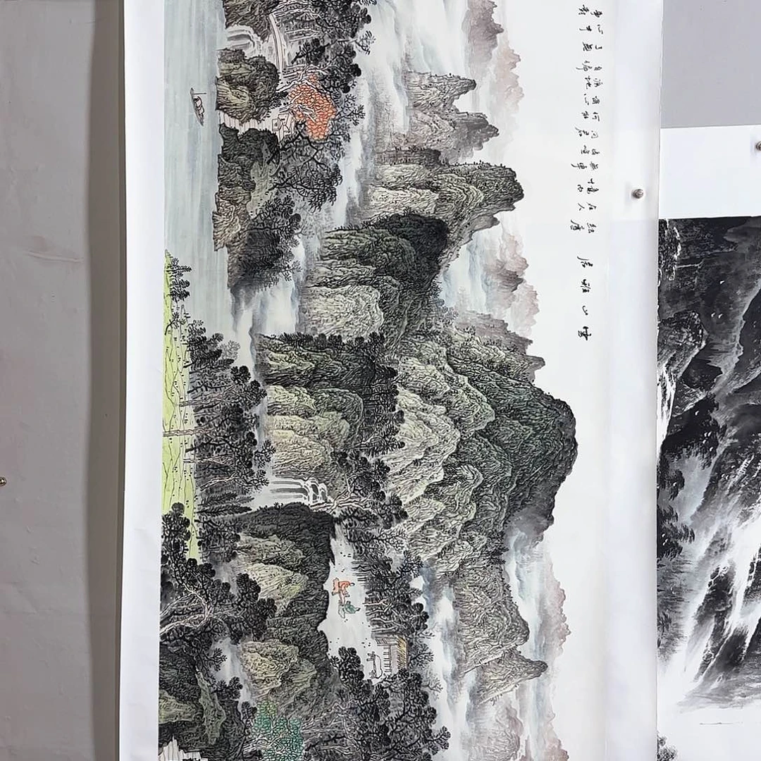 国画创**根欧老师作品作品