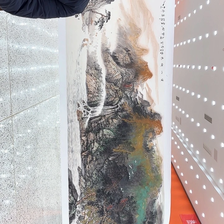 国画莫双发老师去伪存真原作