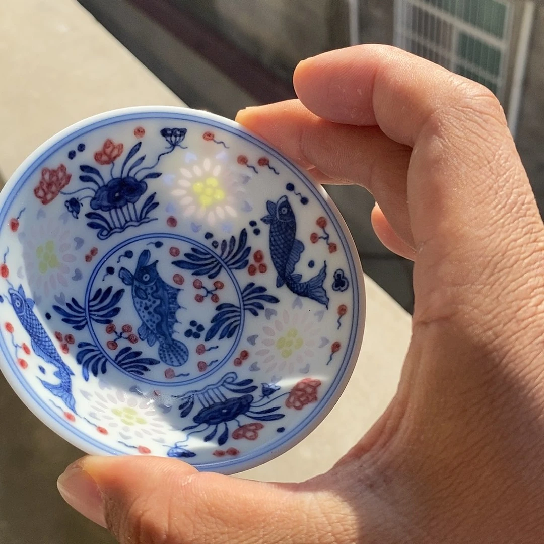 杯观**月景德镇高温还原陶瓷