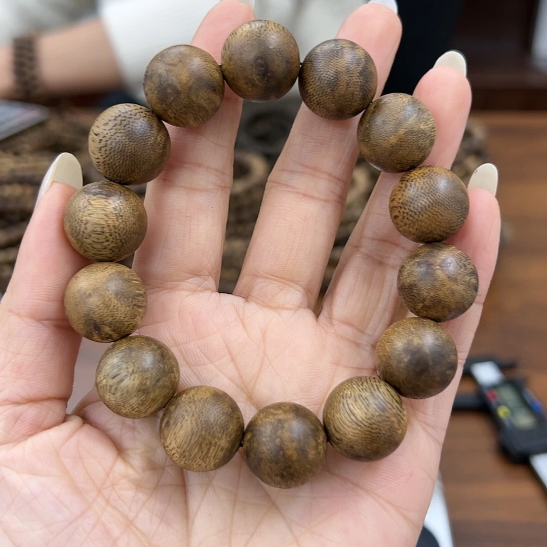 沉香沉香香囊沉香海南白棋1.6圆珠单圈高油多样性发一16