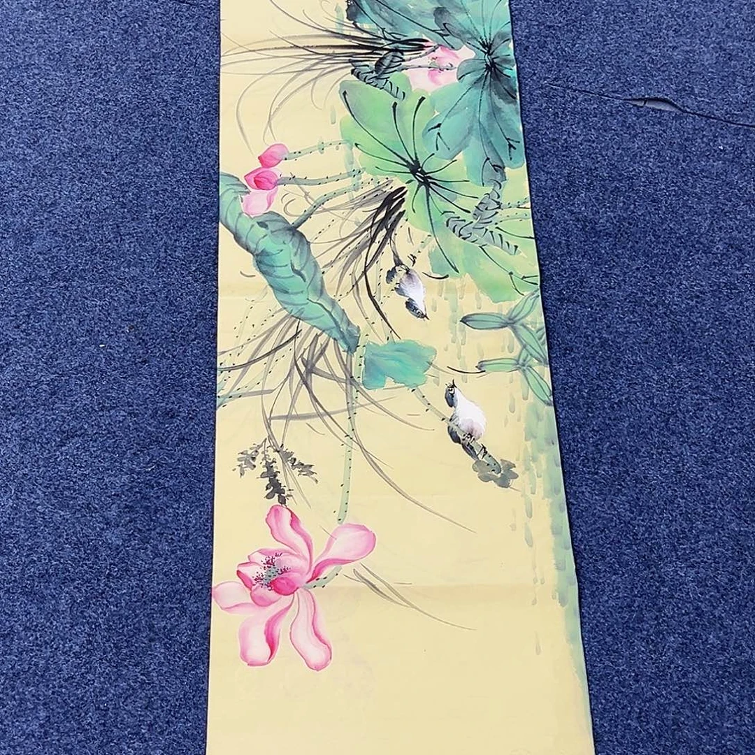 国画事事顺心如意万事
