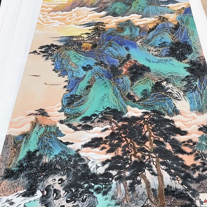 国画书画描金拓染金石传拓手写