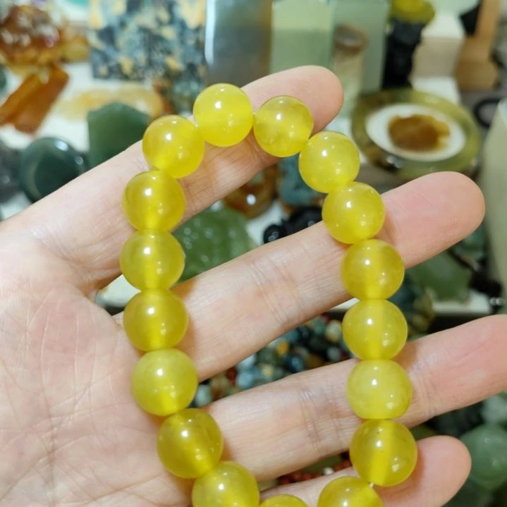 岫玉未镶嵌手串手串手串