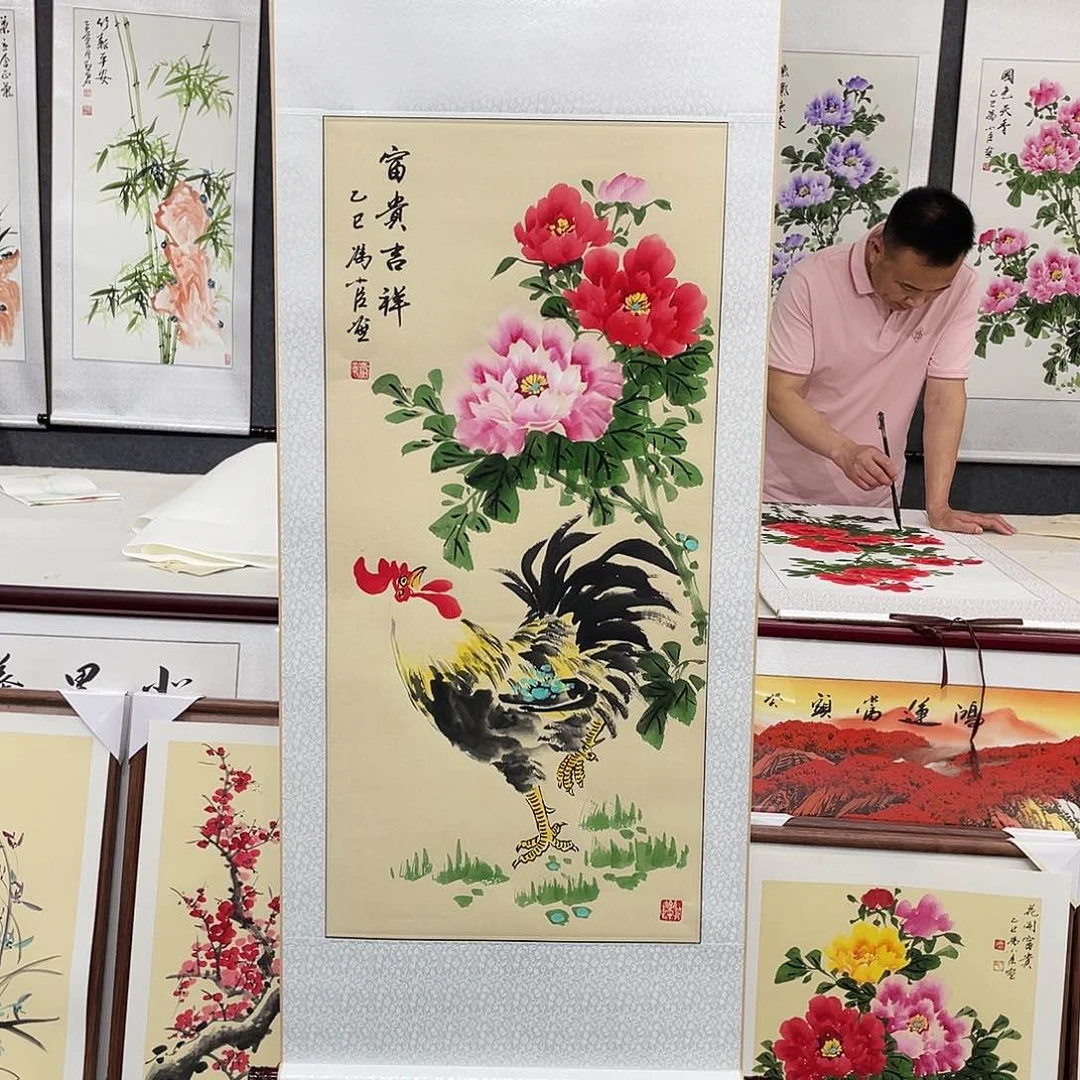 国画手绘作品手绘