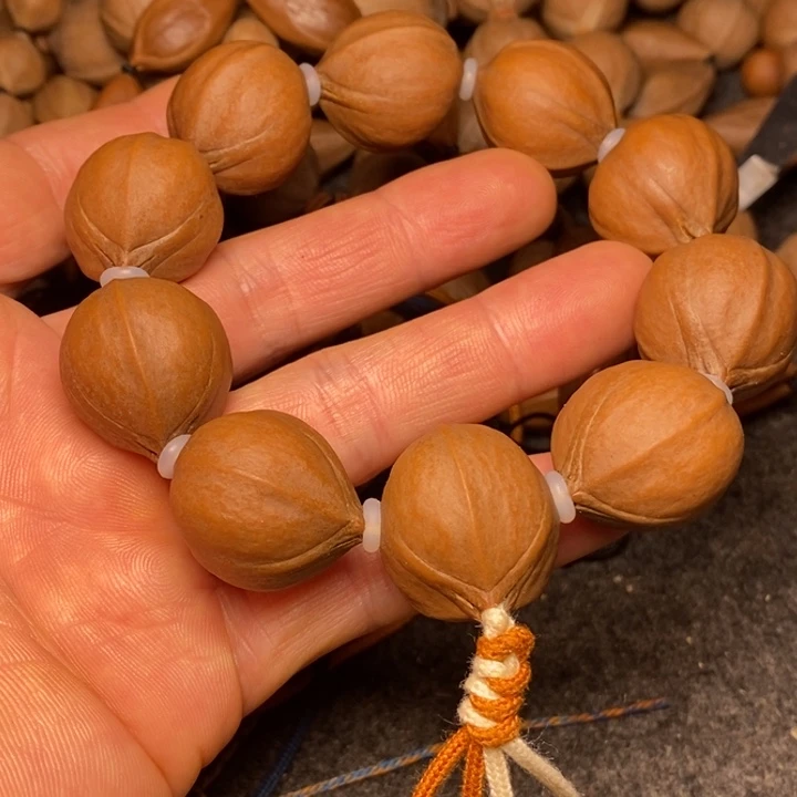 橄榄核手串2.1铁核50号