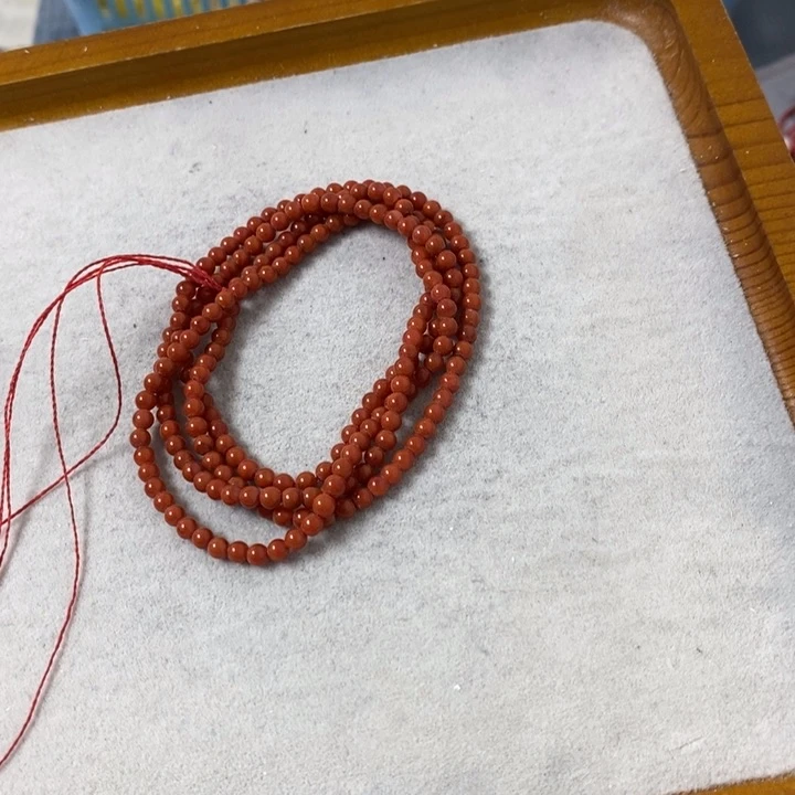 南红玛瑙串未镶嵌串