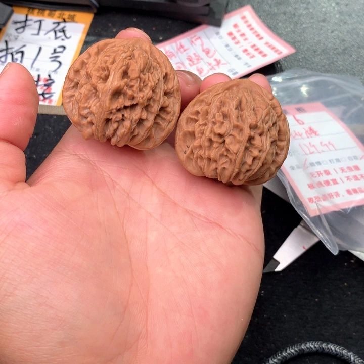 文玩核桃把件25号44全品平谷楼