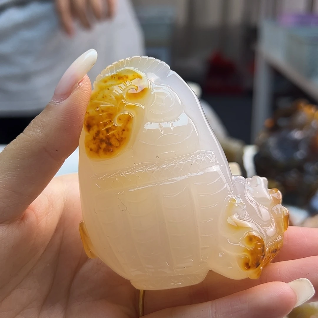 玛瑙/玉髓未镶嵌吊坠(不含链)