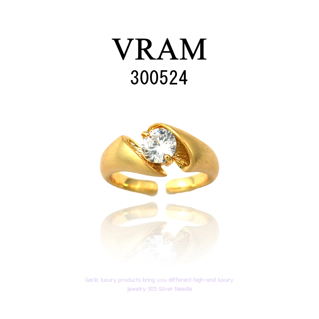 铜合金戒指 VRAM【马蹄莲】Calla lily戒指~300524