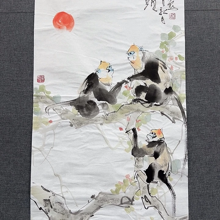 国画书画作品多次