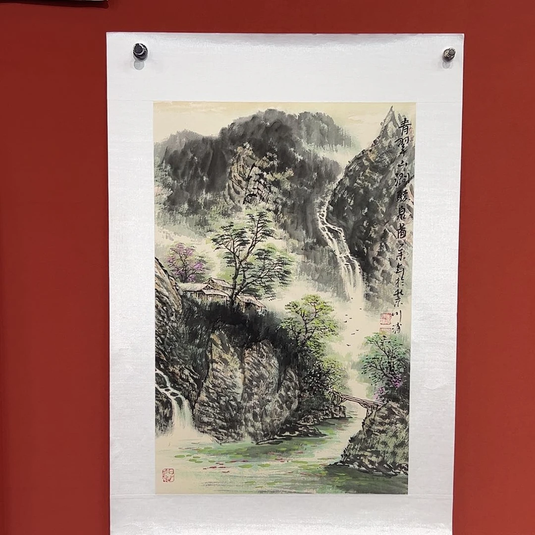 国画李川浦画家作品