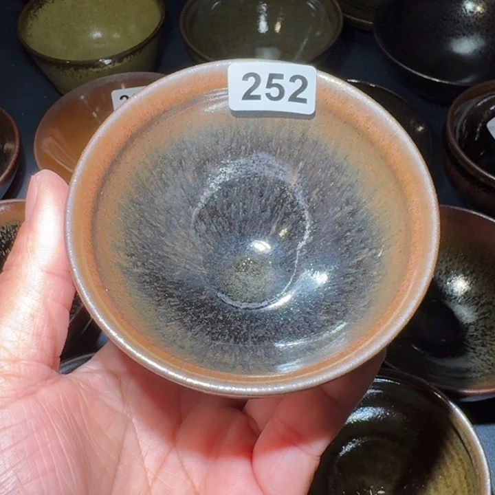 小雨茶盏手工柴烧