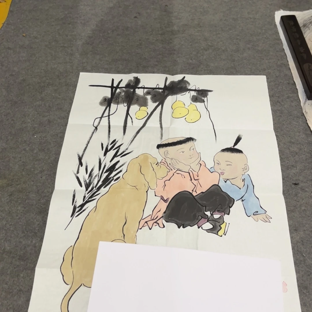 国画书法作品多次绘画作品多次