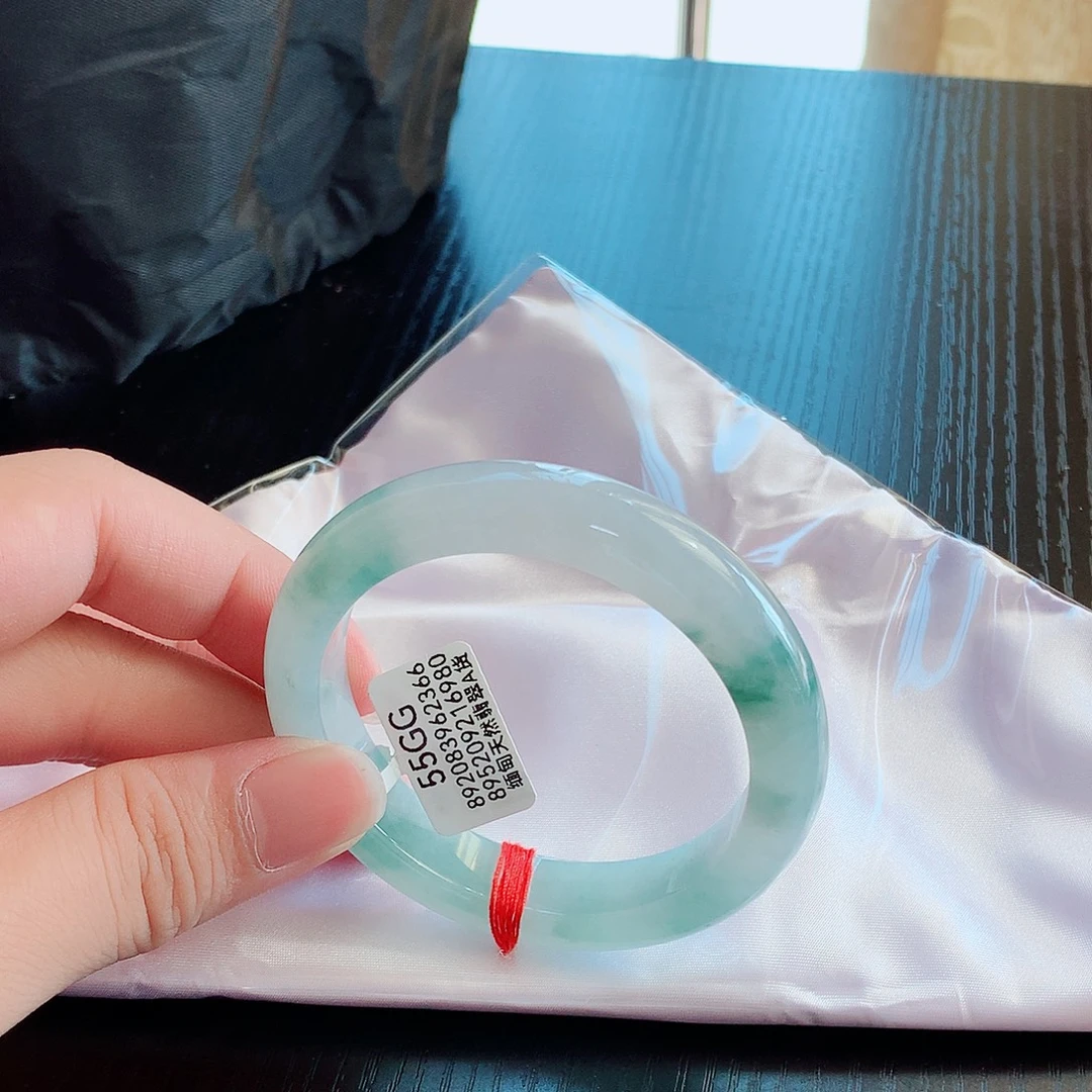 翡翠未镶嵌手镯天然缅甸翡翠A货手镯