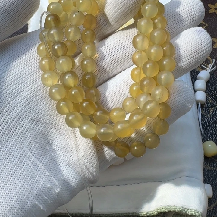 螃***蟹手串/手链骆驼牙手串