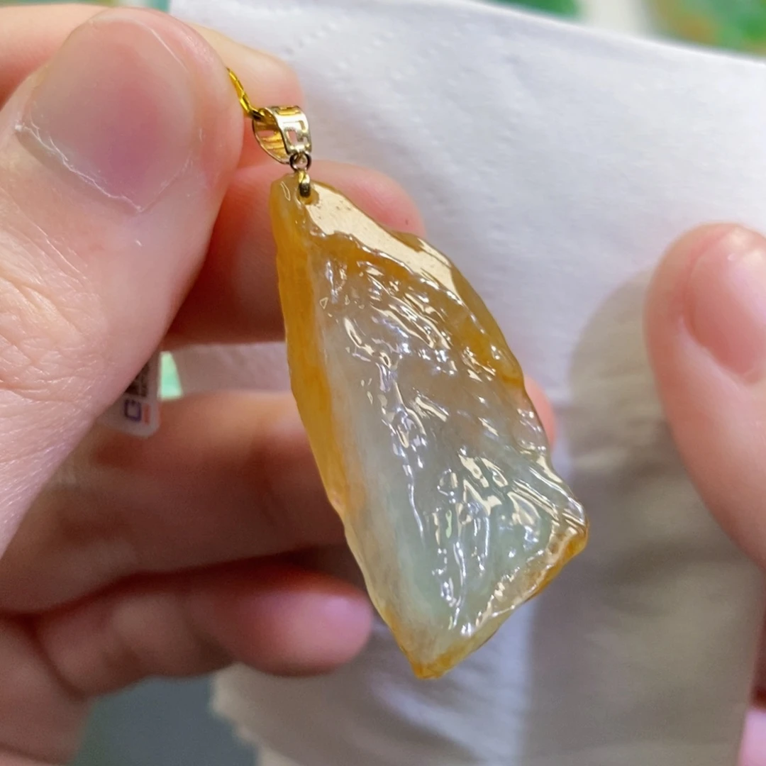 【闪购商品】翡翠吊坠(不含链)未镶嵌2577