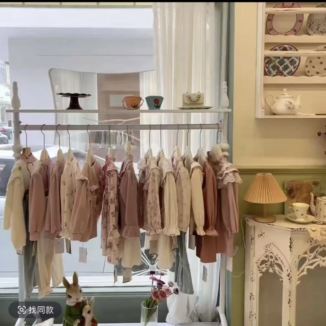 A6320#CYX-XZF-1M8154童装杏色背心