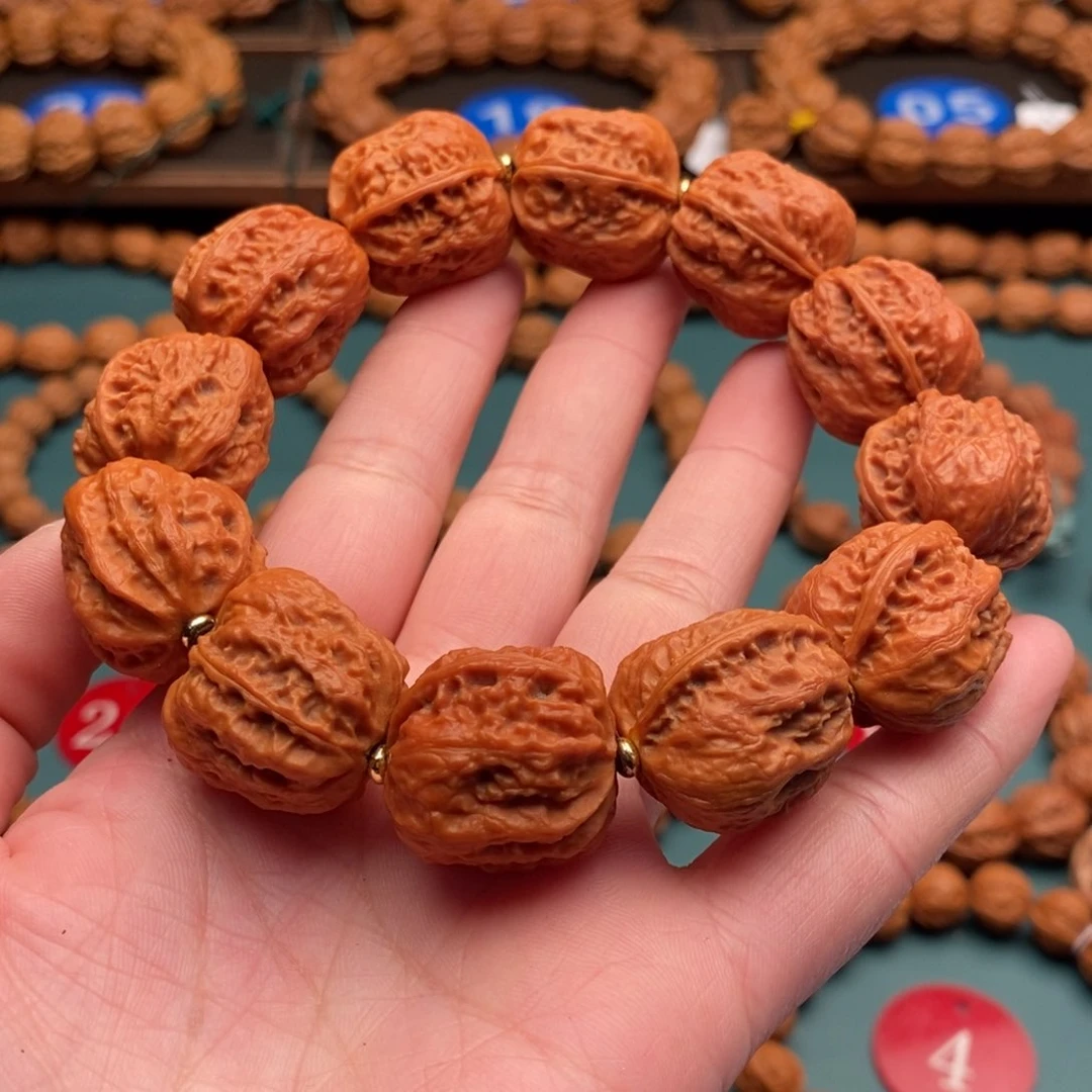 文玩核桃手串22尺寸蛙