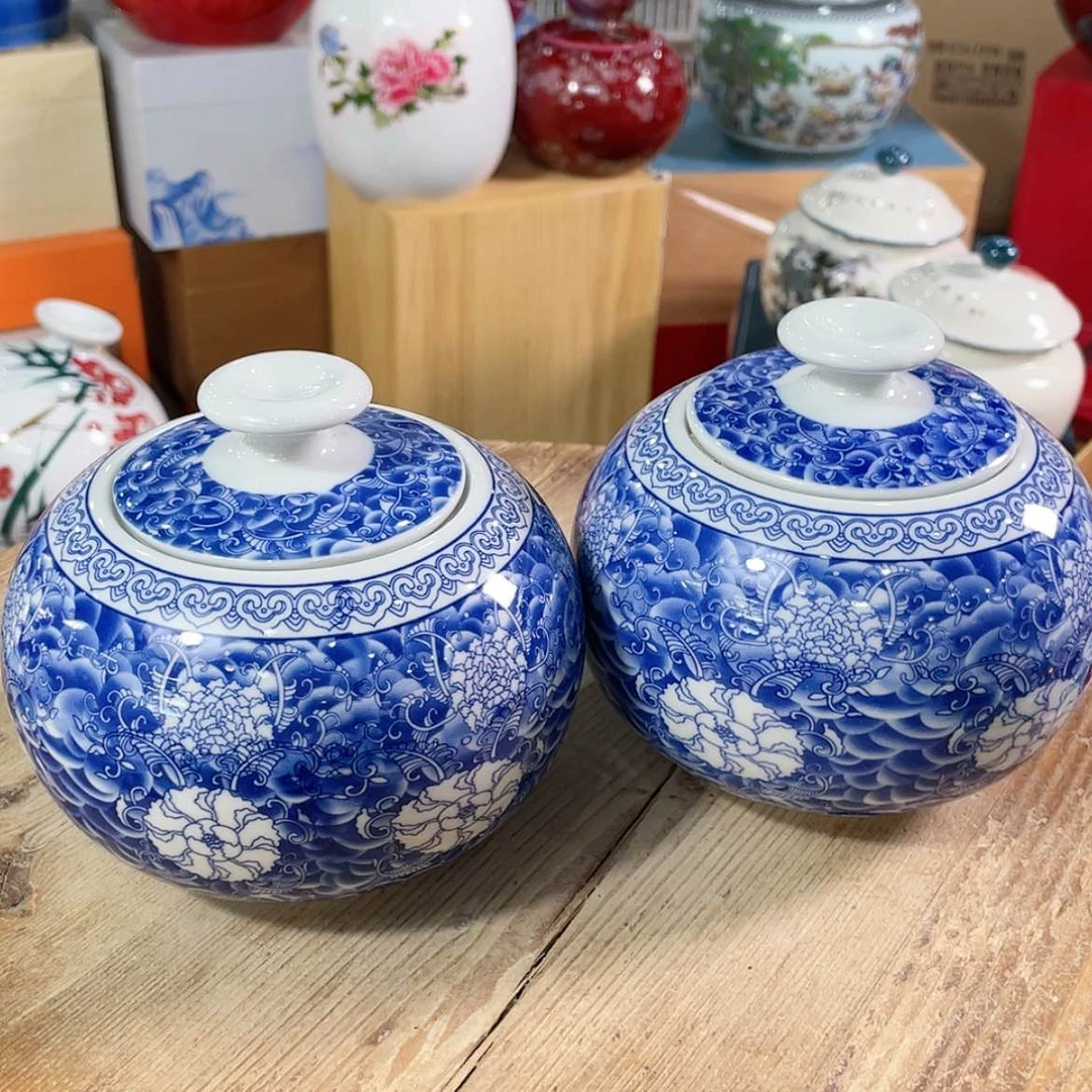 【闪购商品】罐陶瓷茶叶罐密封罐