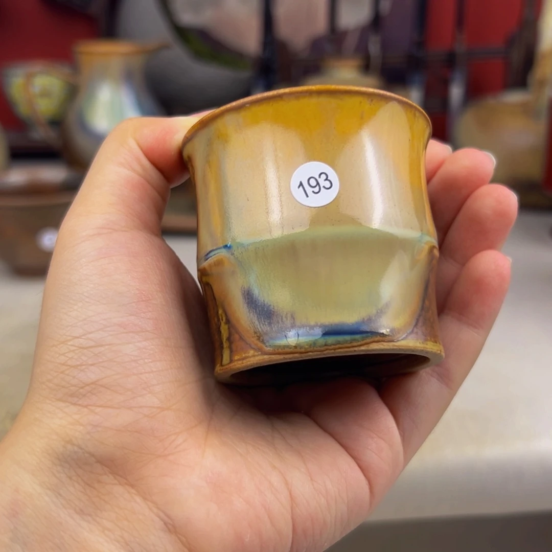 杯子纯手工柴烧主人杯