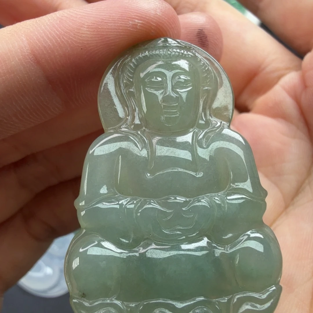 翡翠未镶嵌颈饰105