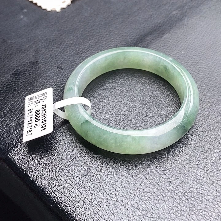未镶嵌手镯翡翠51+正圈24