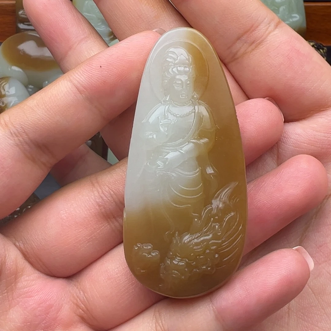 飘***雪颈饰未镶嵌和田玉