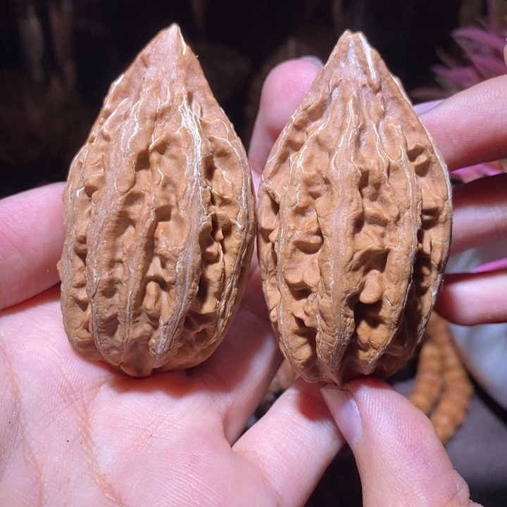 把件文玩核桃东北野生楸子小园242