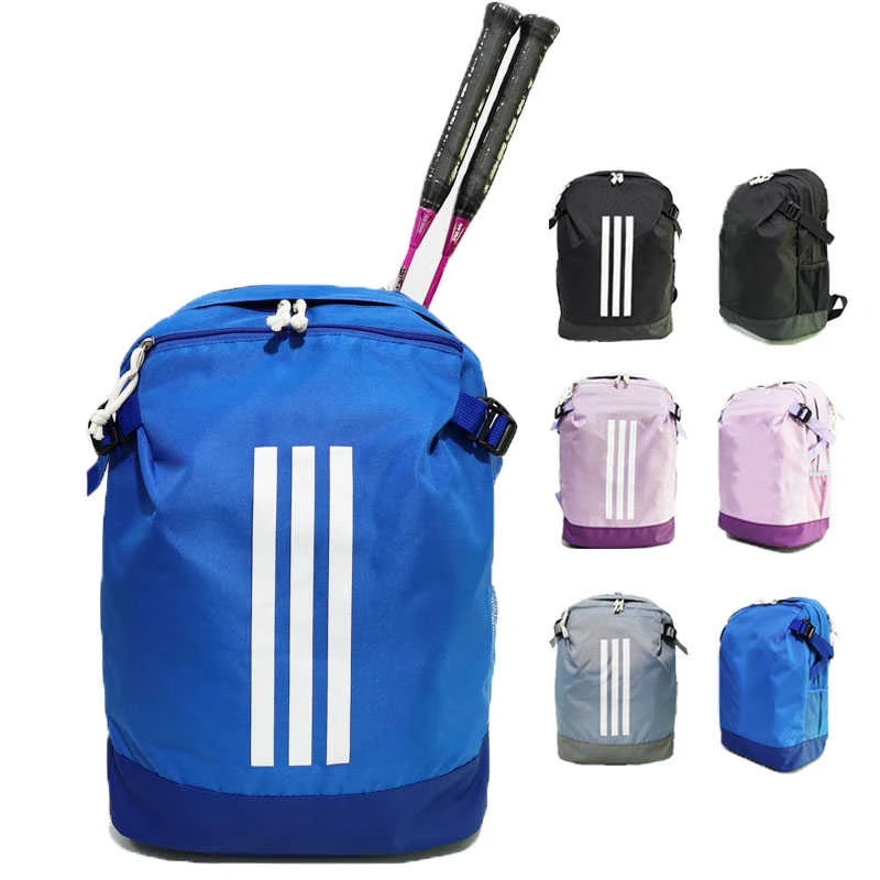 英联新款3179全功能羽毛球包男女运动独立鞋仓拍仓自带球拍固定带