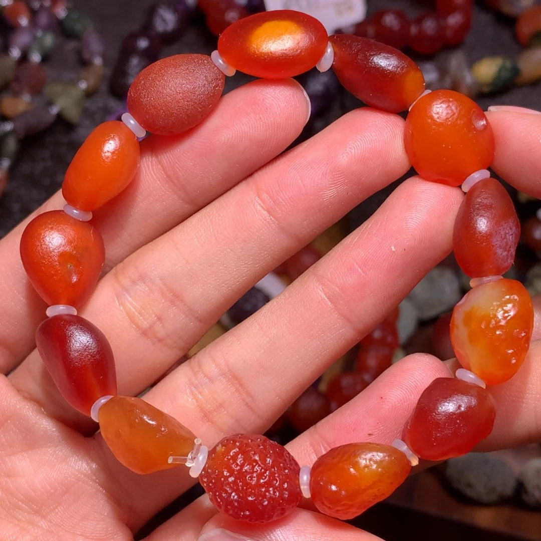 未镶嵌玛瑙/玉髓珠宝半成品