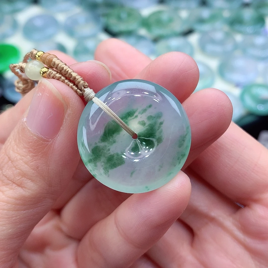 颈饰未镶嵌翡翠编号65-尺寸25/6.1