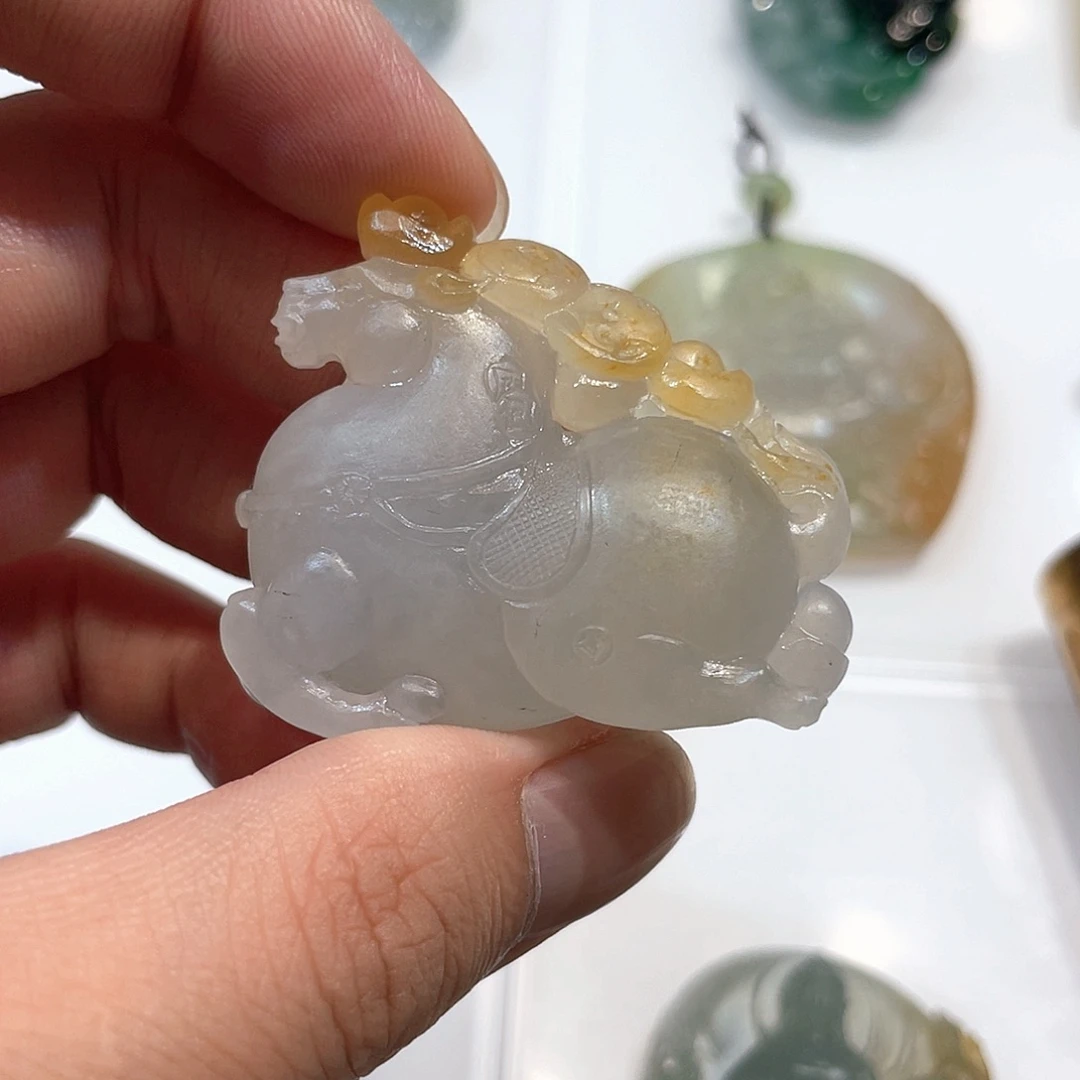 未镶嵌定制翡翠毛货