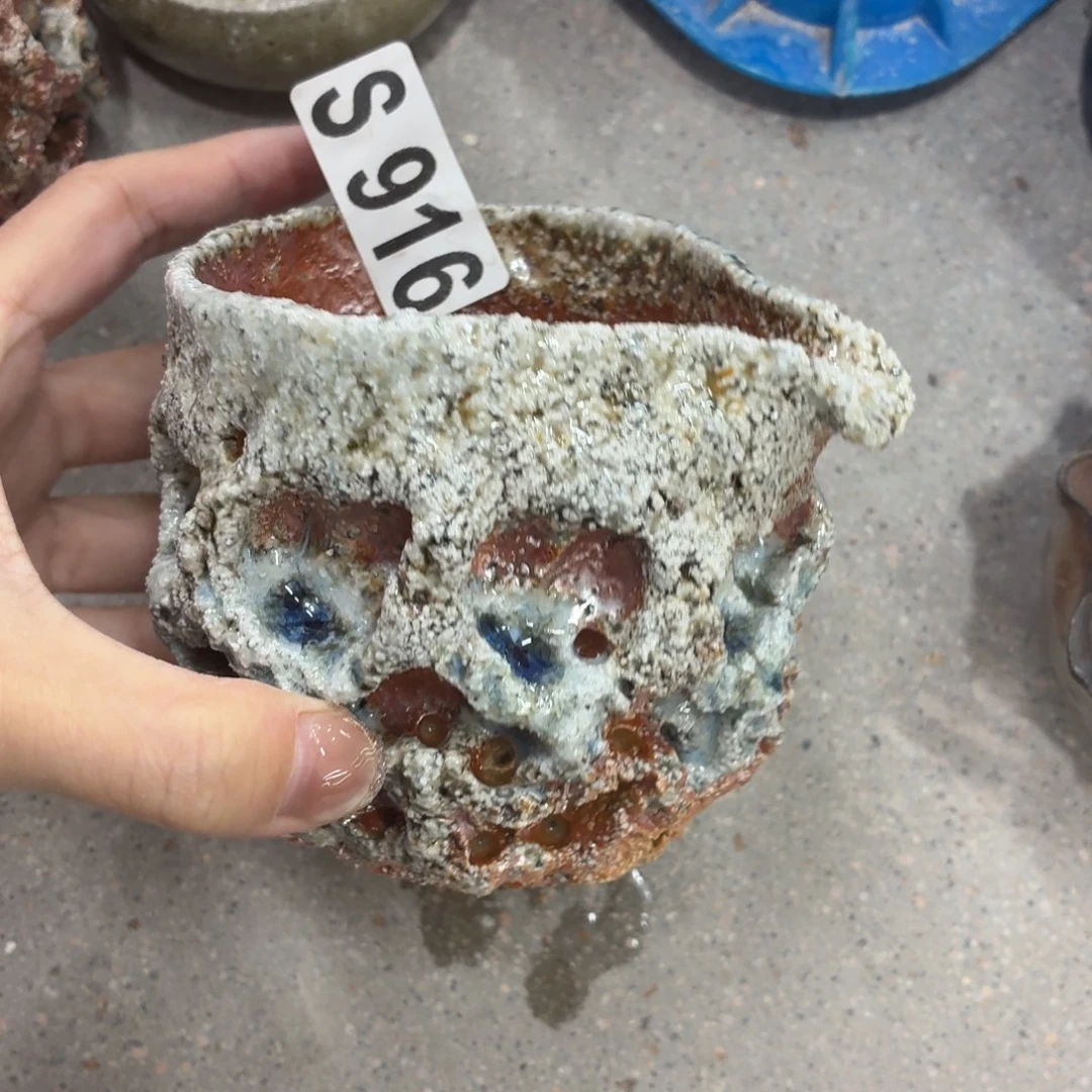 陶园柴烧精品高货S916瑕