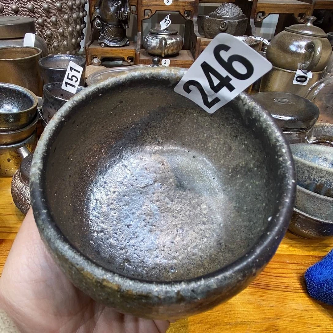 高温柴烧陶泥主人杯