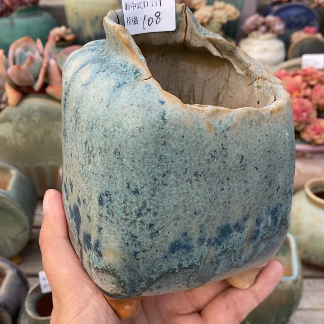 粗砂花盆浅**末1987盆新中式331