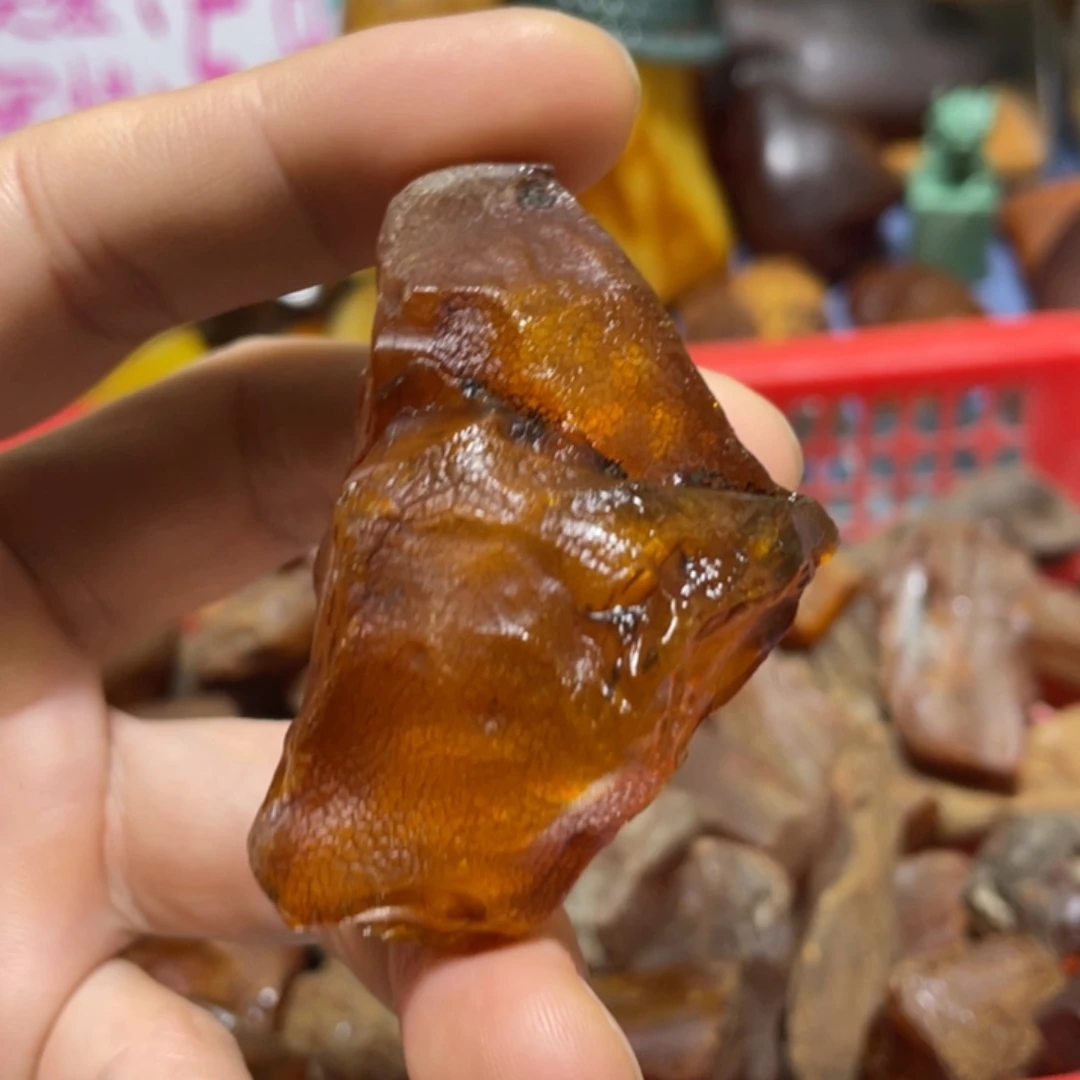 定制琥珀未镶嵌南**～原矿