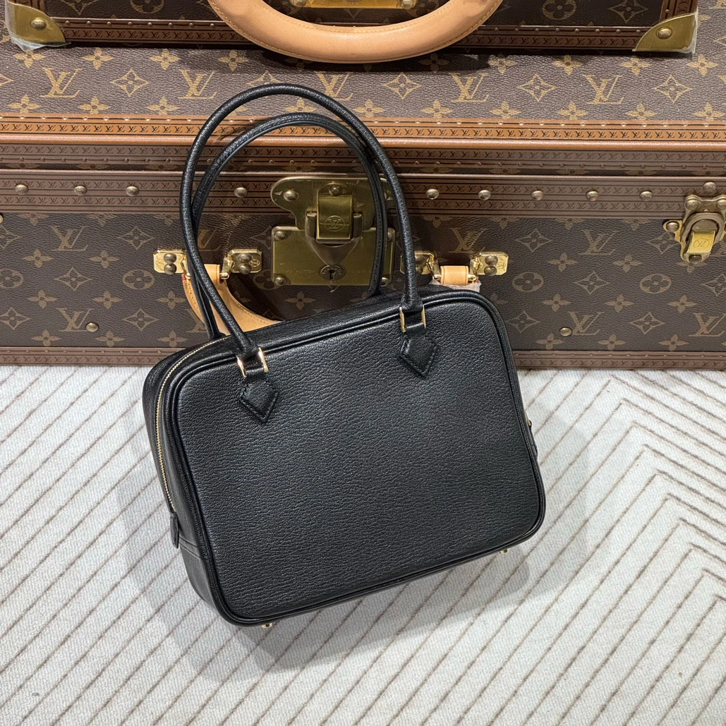 未使用 Hermes/爱马仕 贝贝/爱马仕 mini plume 黑金