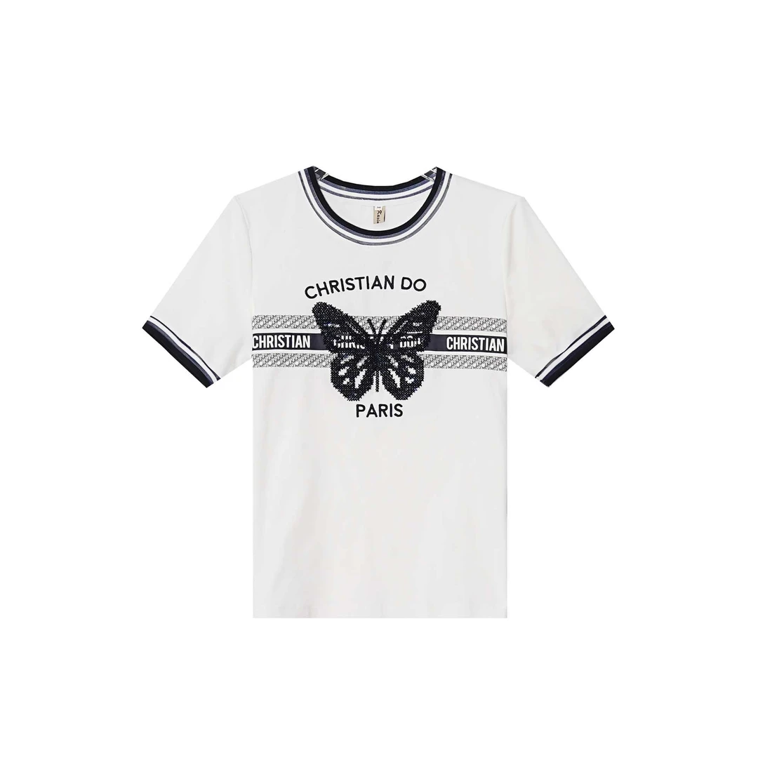 A79113新款洋气百搭短袖